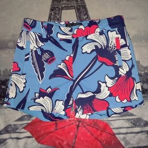 J.Crew floral print shorts